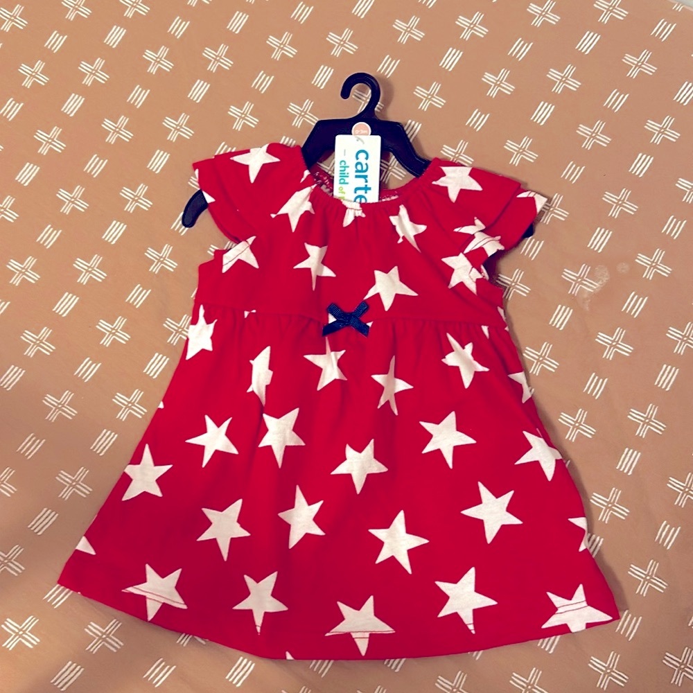 New Carters 0-3 month dress